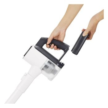 Foto aspirapolvere A9C-AIR1E tenuto tra le mani